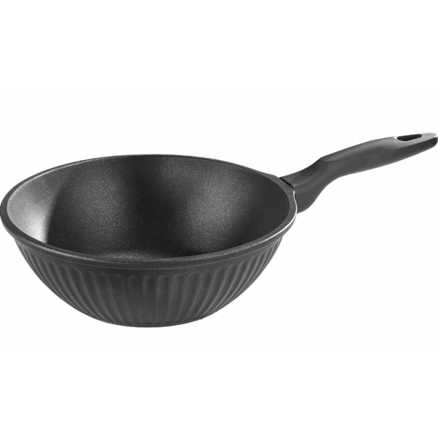 TAÇ VALERİYA WOK TAVA 28CM SİYAH